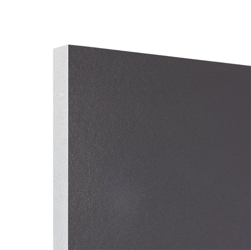 Фасадная панель ОМНИФАКТОР, темный графит, 900х600х35 мм, 0,54 м2, Кералайт